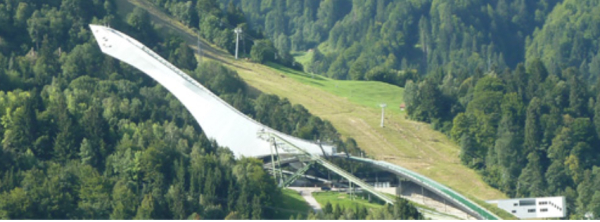 Klammhaus Partnach - Skisprungschanze Führung